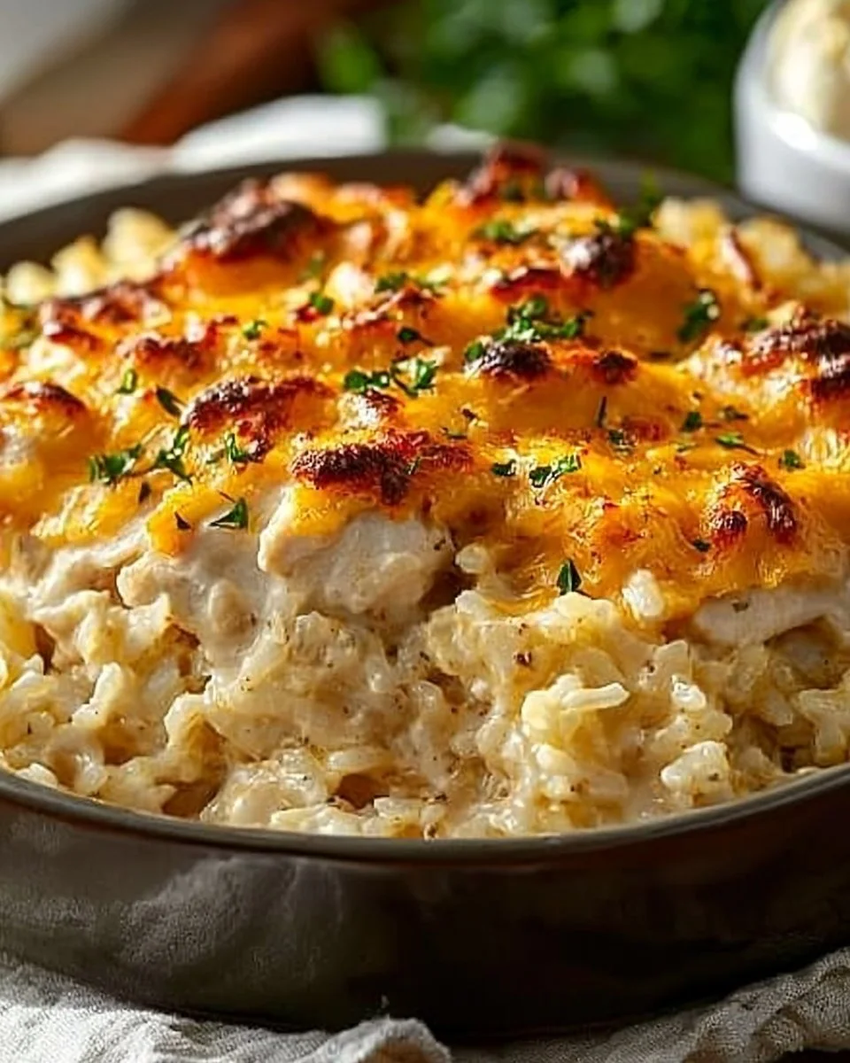 Angel Chicken and Rice Casserole