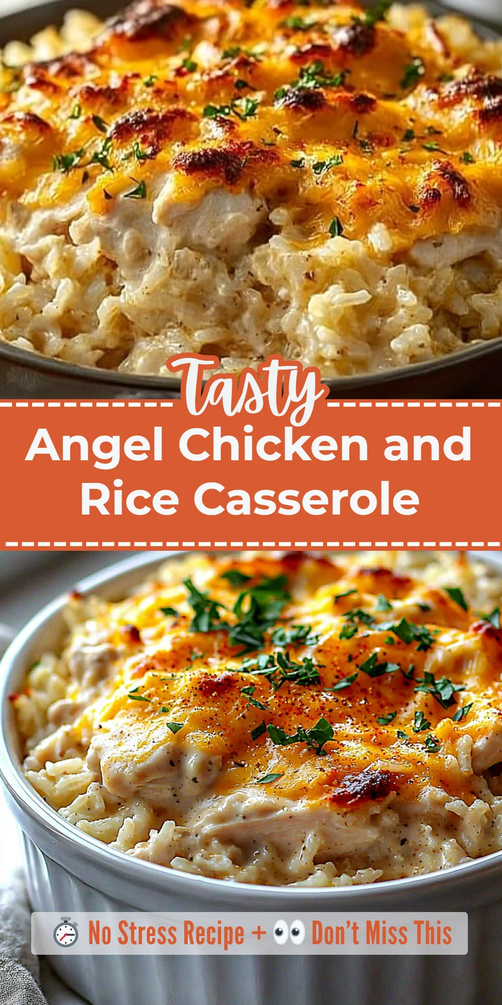 Angel Chicken and Rice Casserole