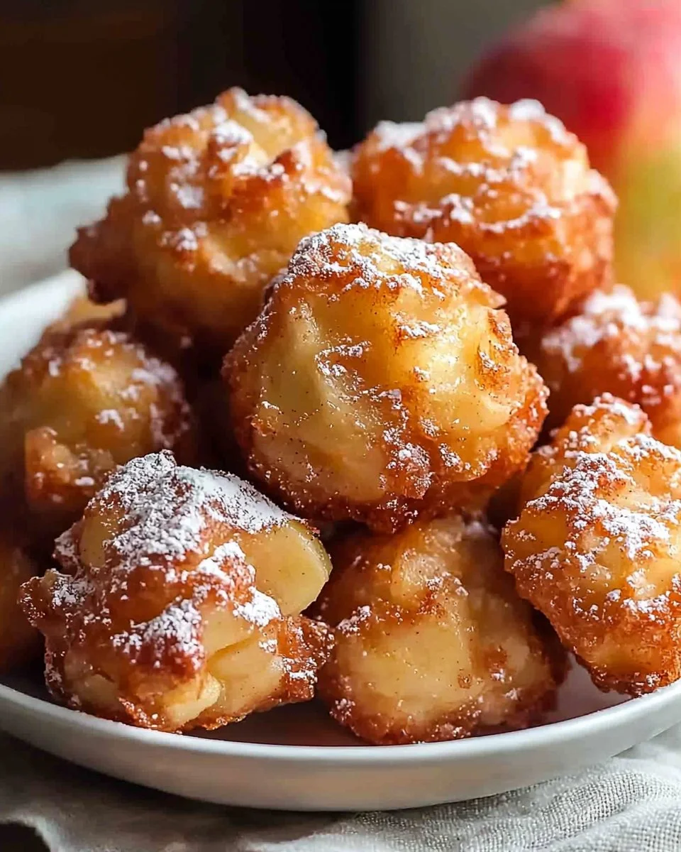 Apple Fritter Bites