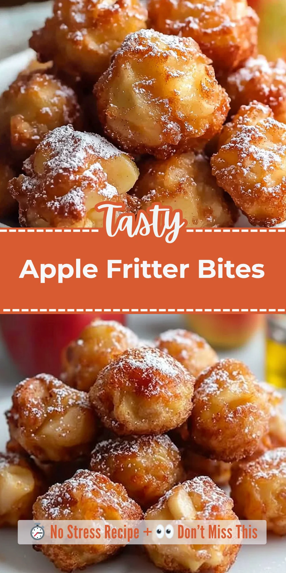 Apple Fritter Bites