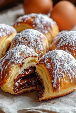Delicious baked Nutella bombs fresh out of the oven