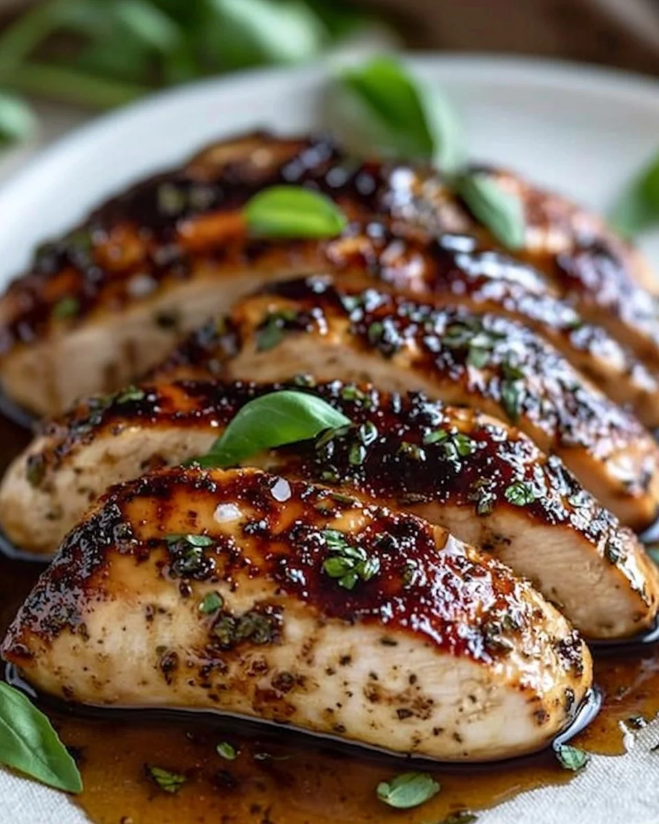 Balsamic Baked Chicken Breast