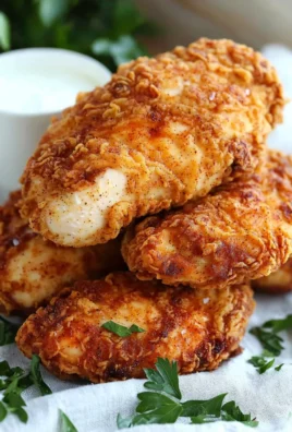 Crispy buttermilk fried chicken breast served with sides