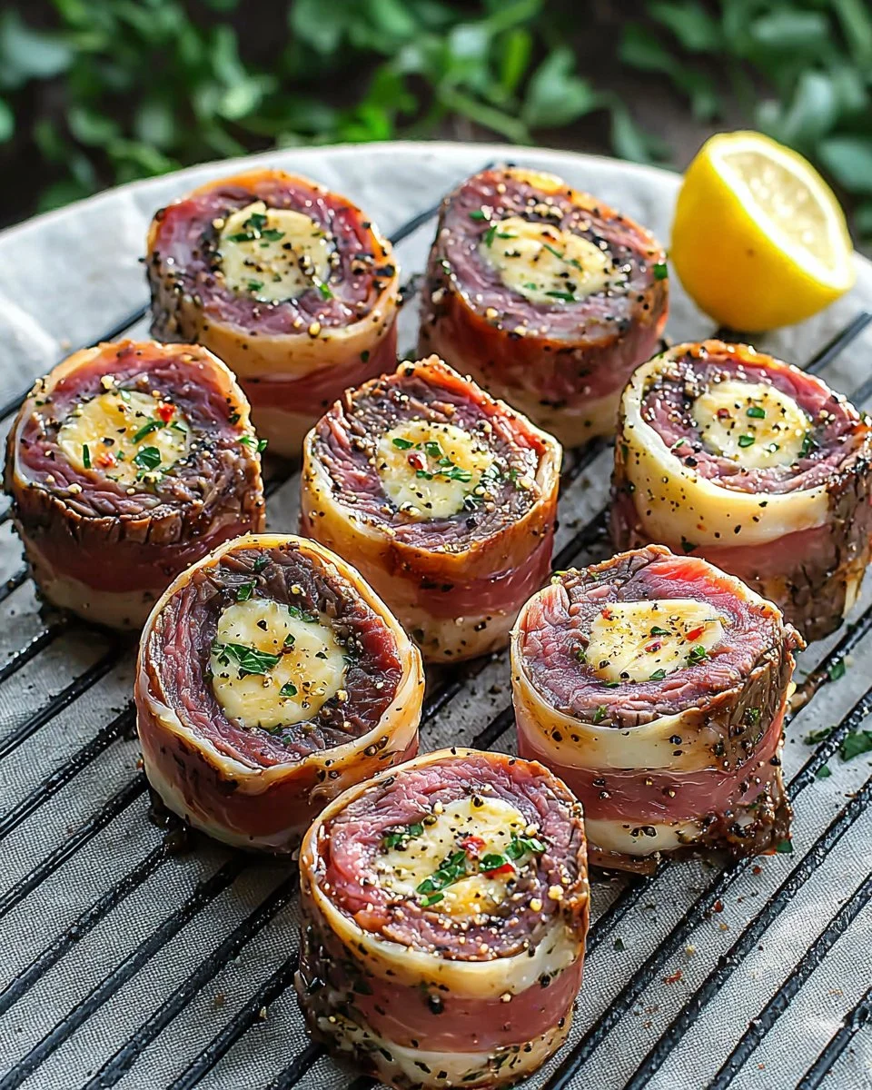 Cheesy Steak Pinwheels