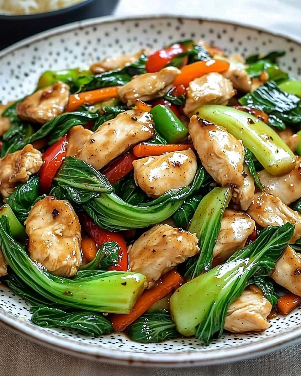 Chicken Bok Choy Stir Fry