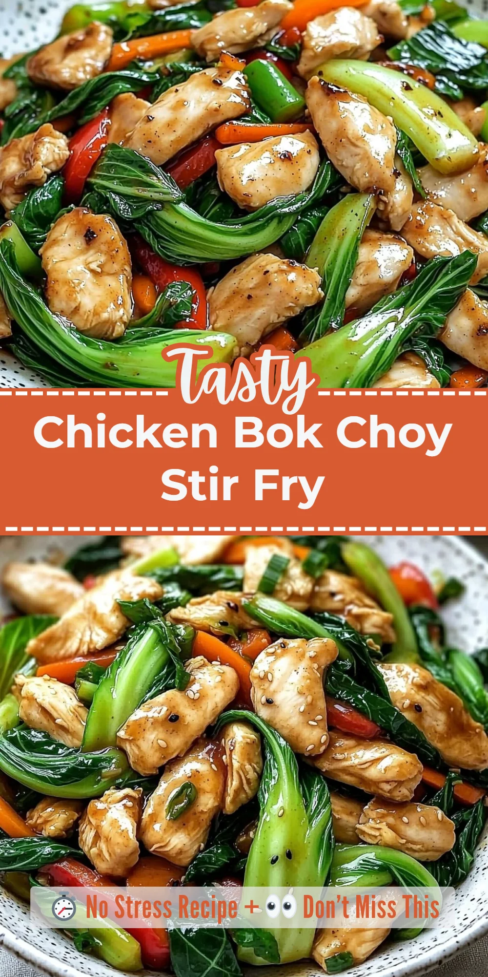 Chicken Bok Choy Stir Fry