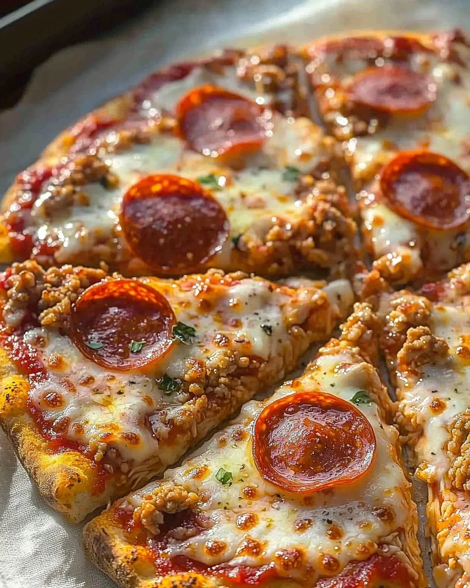Chicken Crust Pizza