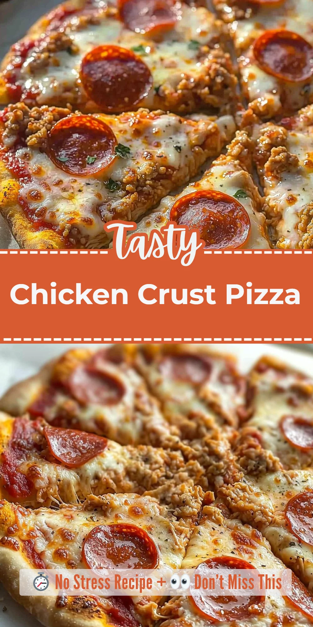 Chicken Crust Pizza