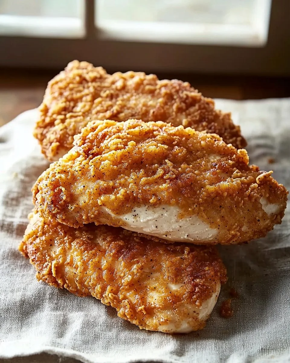Chicken-Fried Chicken Breasts