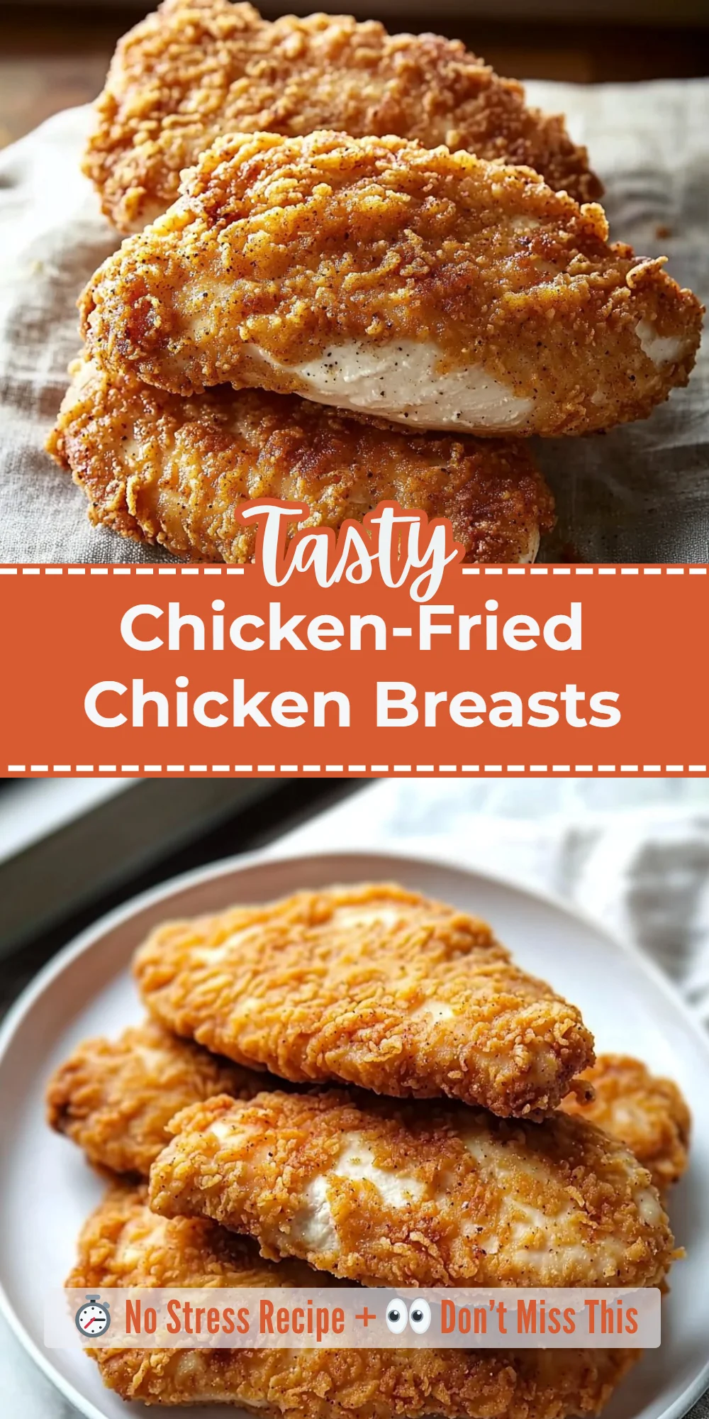 Chicken-Fried Chicken Breasts