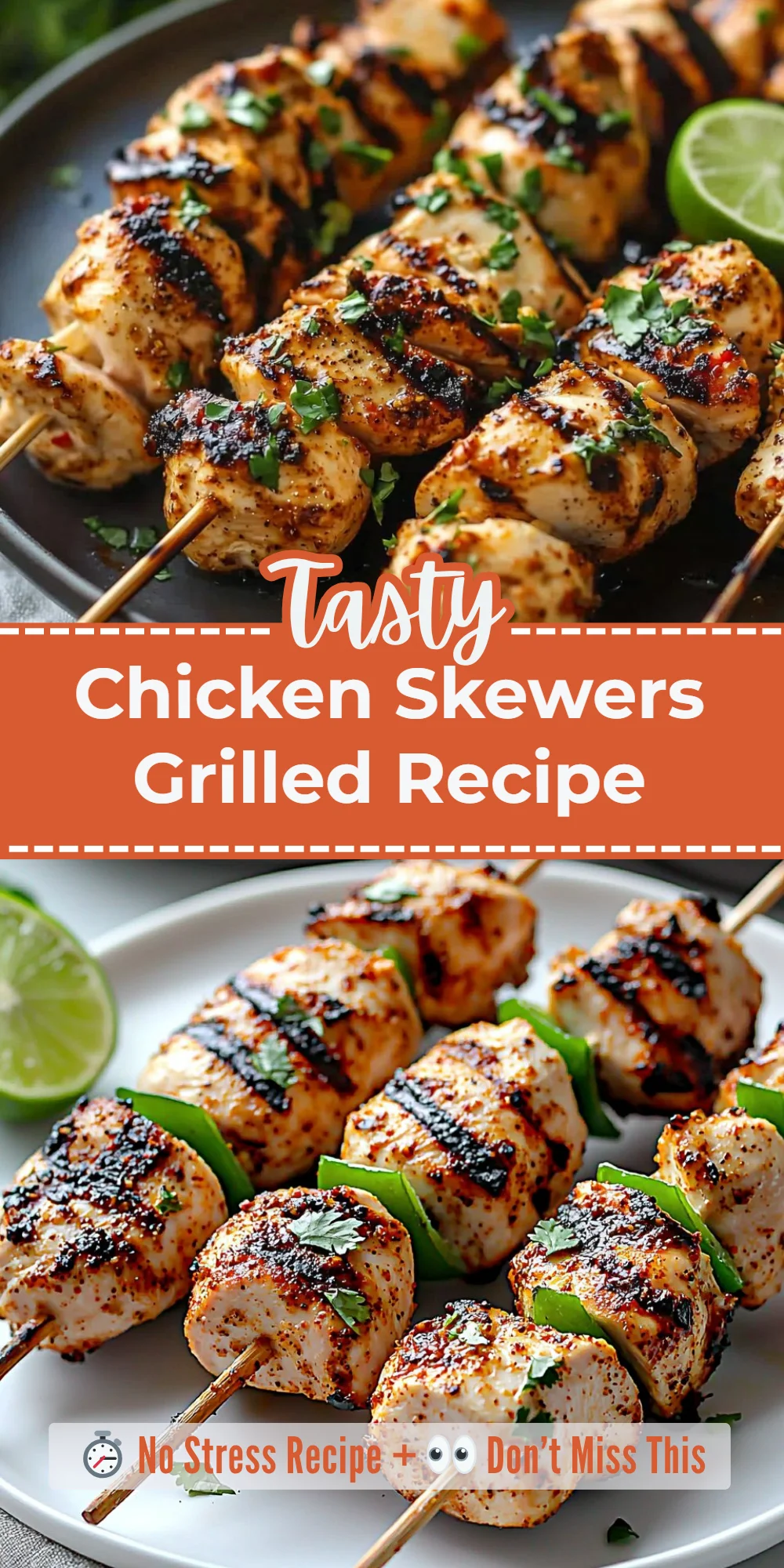 Chicken Skewers Grilled Recipe