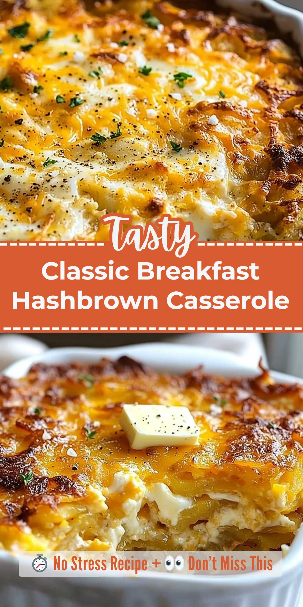 Classic Breakfast Hashbrown Casserole
