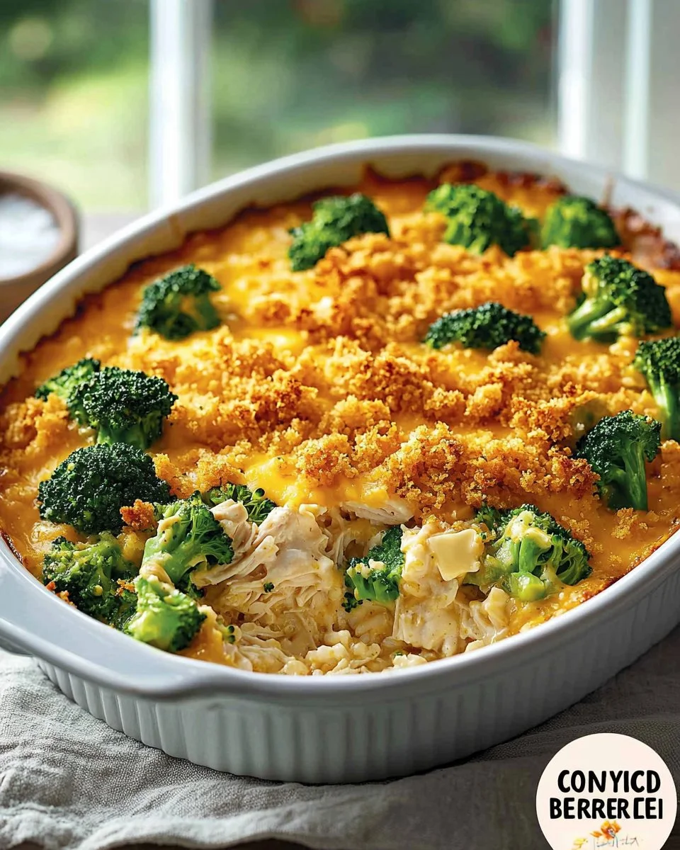 Contest Winning Broccoli Chicken Casserole