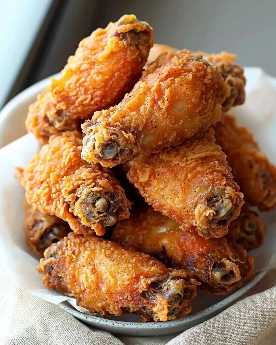 Crispy Fried Chicken Wings (Juicy & Finger-Lickin' Good!)
