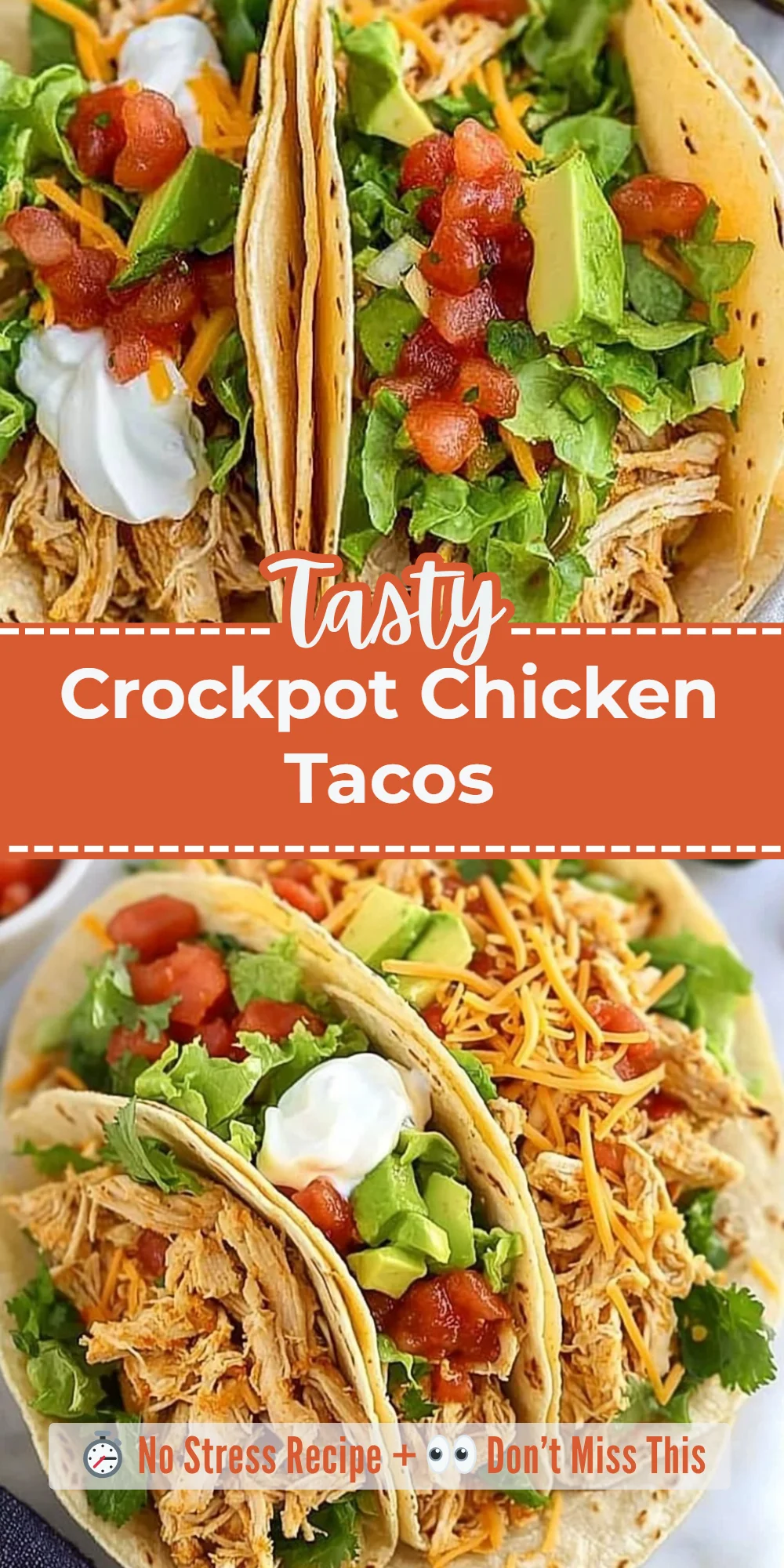 Crockpot Chicken Tacos