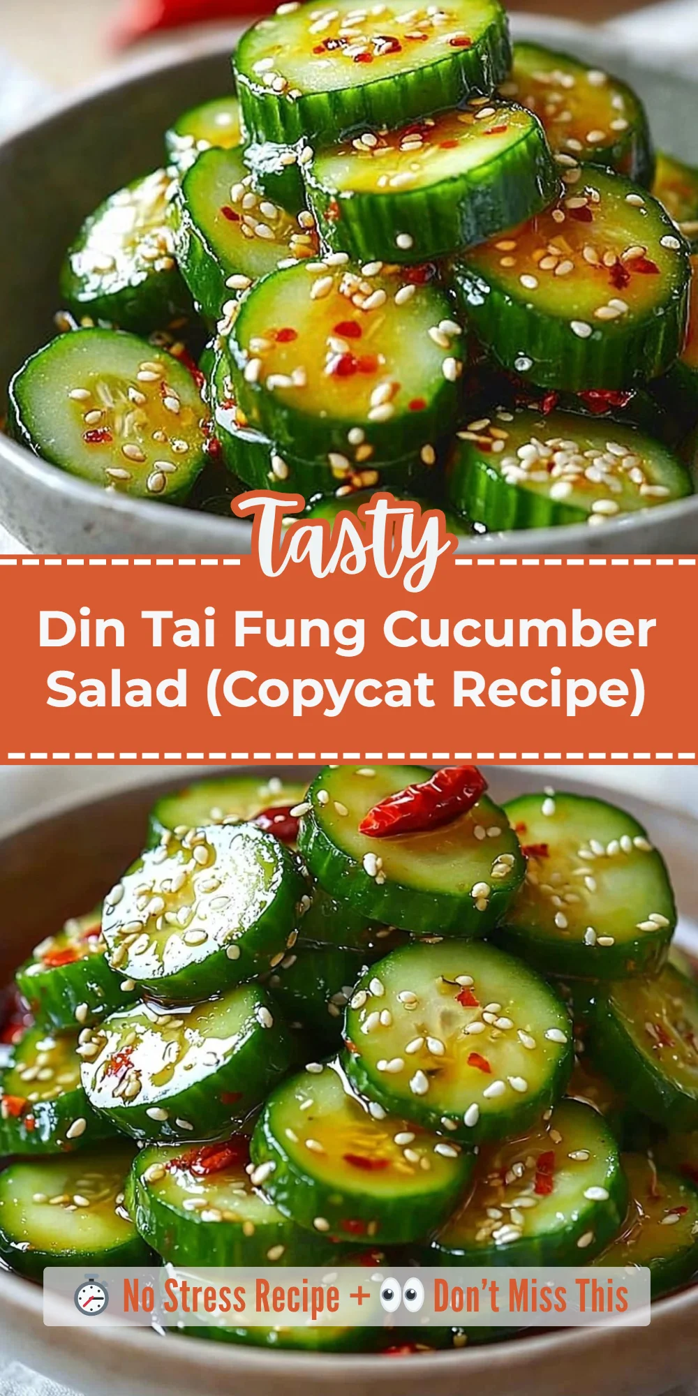 Din Tai Fung Cucumber Salad (Copycat Recipe)