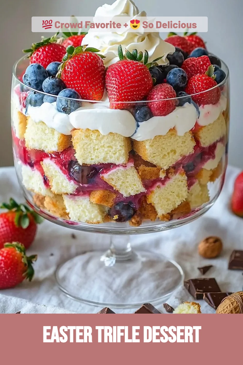 Easter Trifle Dessert