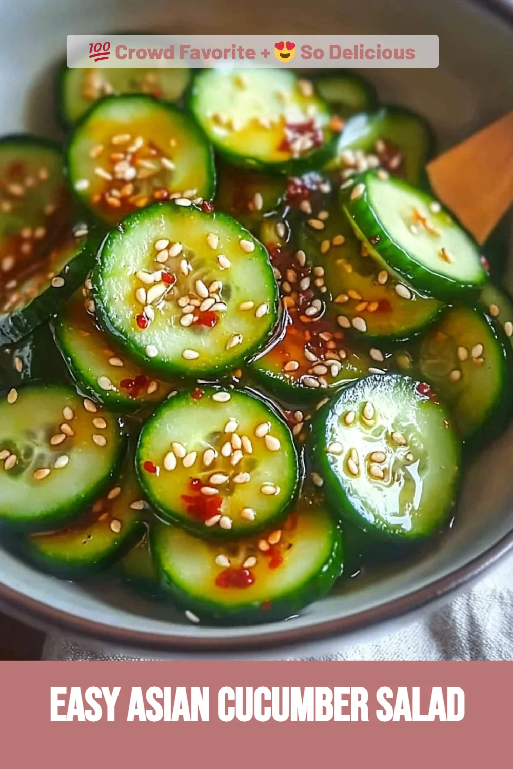Easy Asian Cucumber Salad