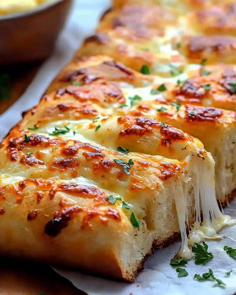 Easy Cheesy Garlic Bread