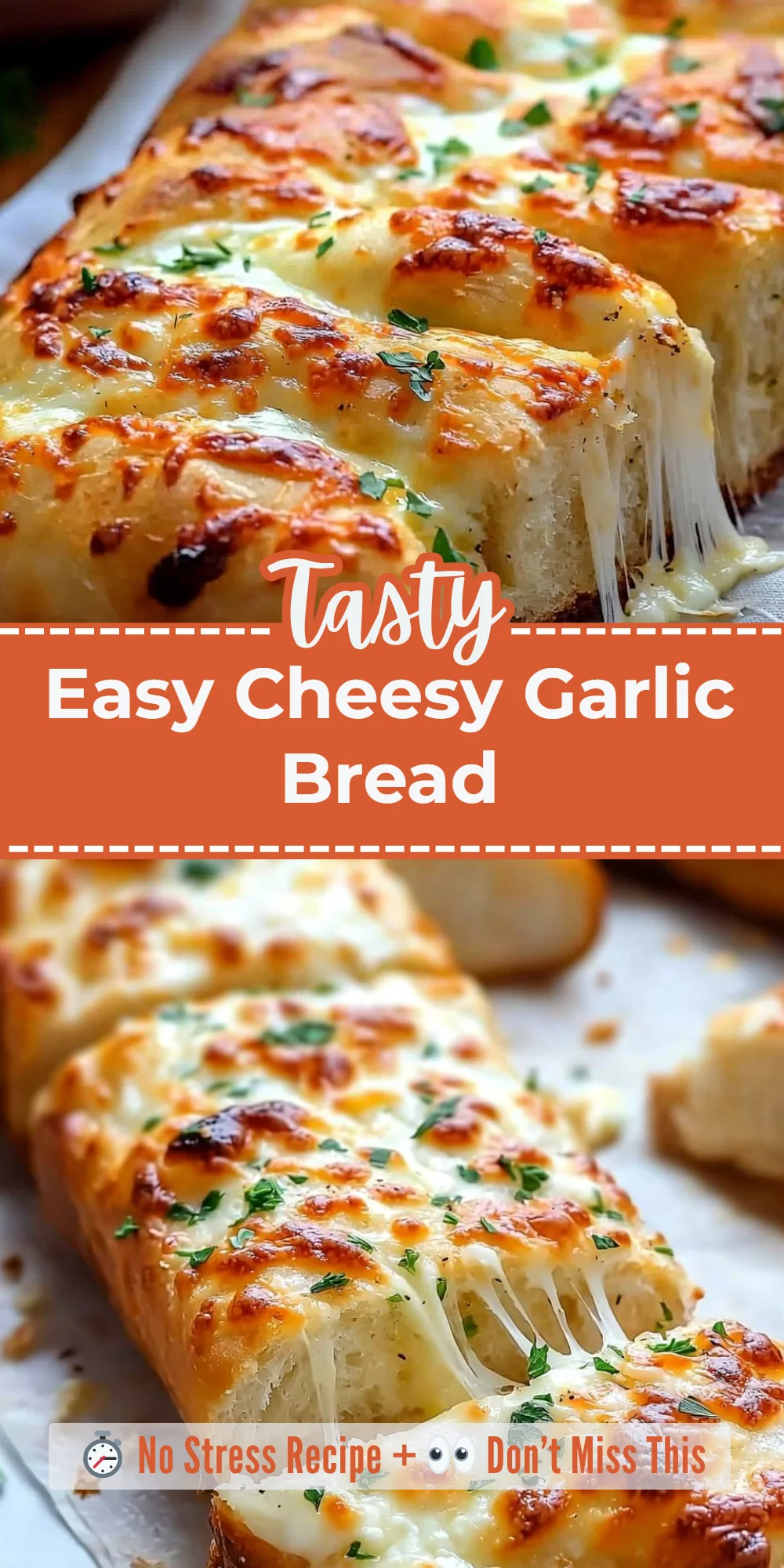 Easy Cheesy Garlic Bread