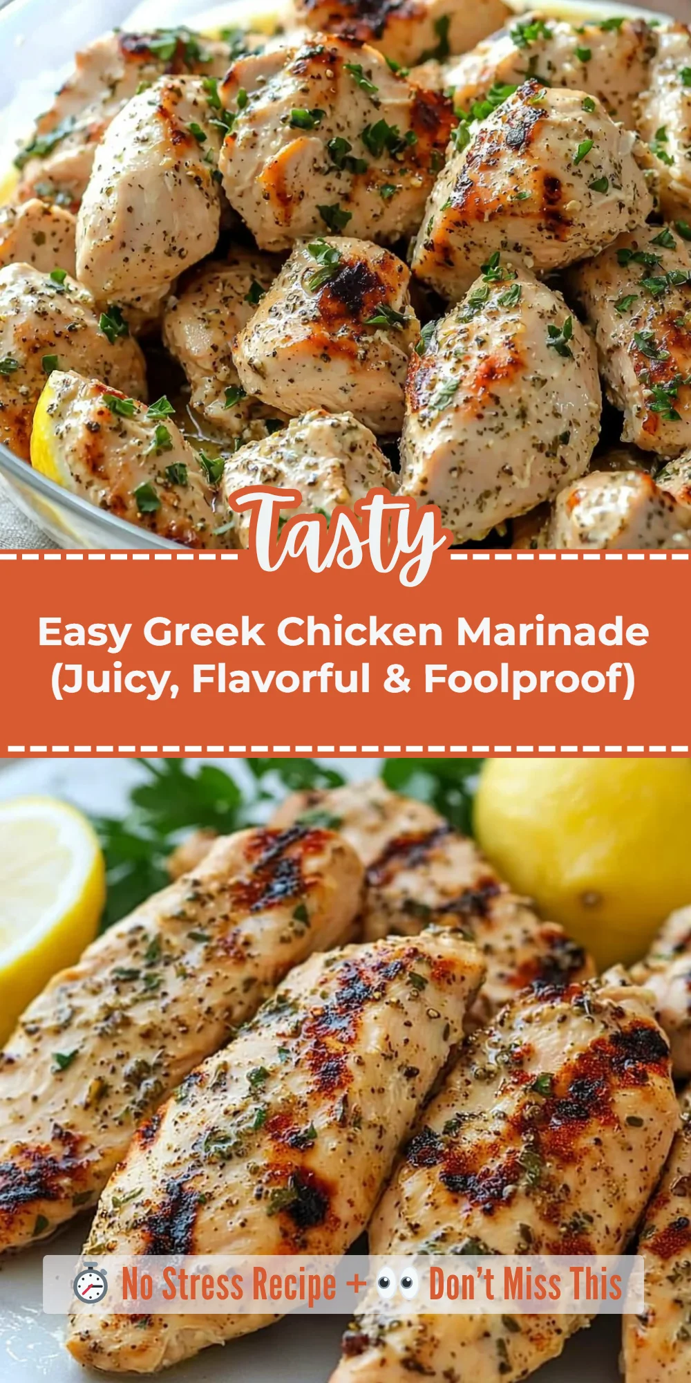Easy Greek Chicken Marinade (Juicy, Flavorful & Foolproof)