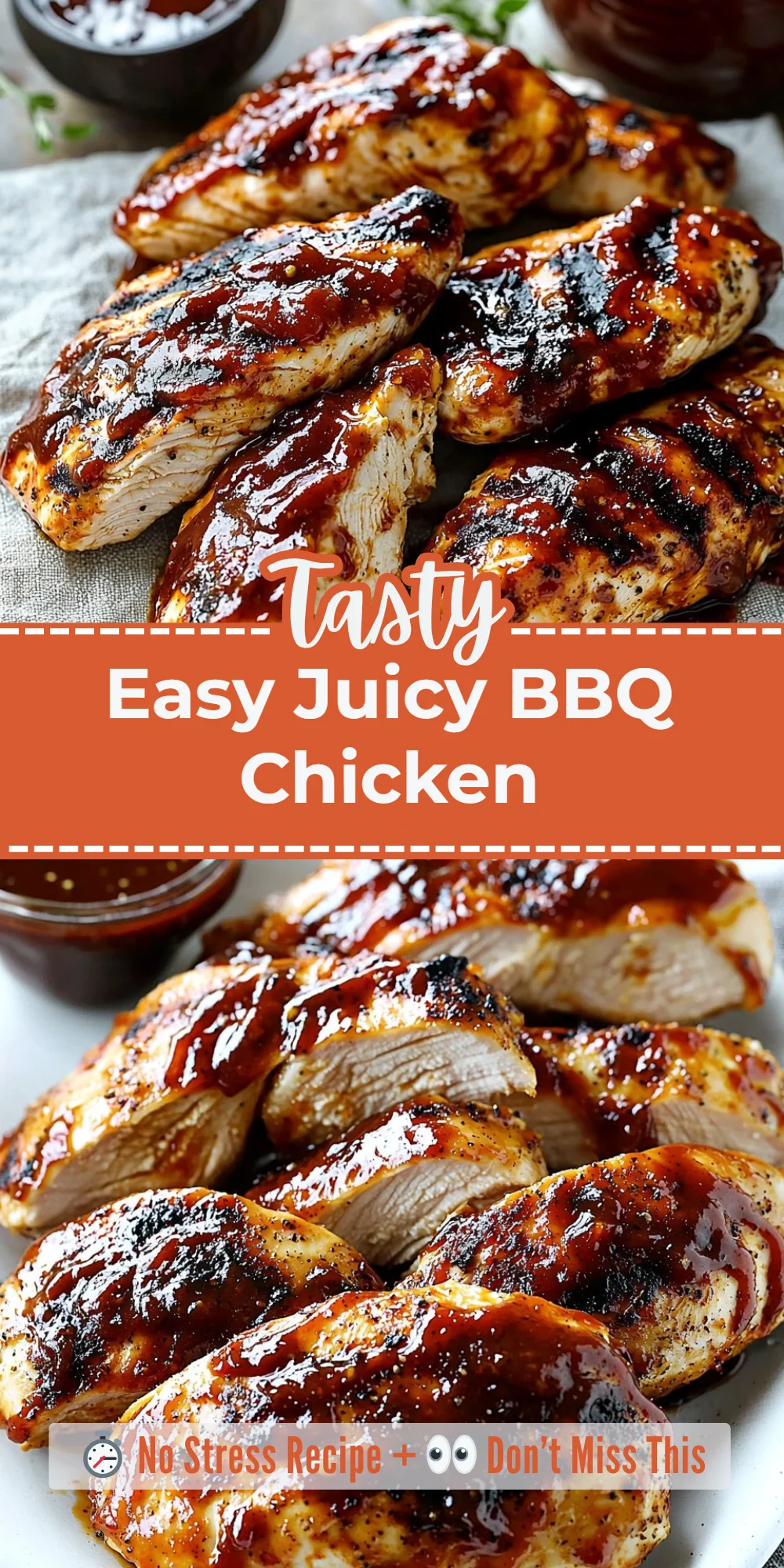 Easy Juicy BBQ Chicken