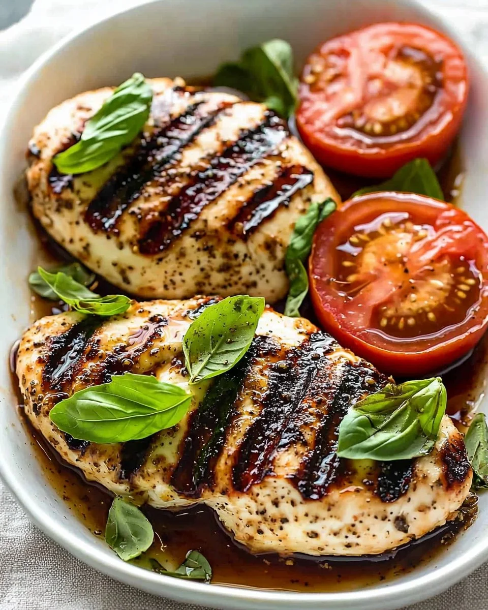 Grilled Chicken Caprese