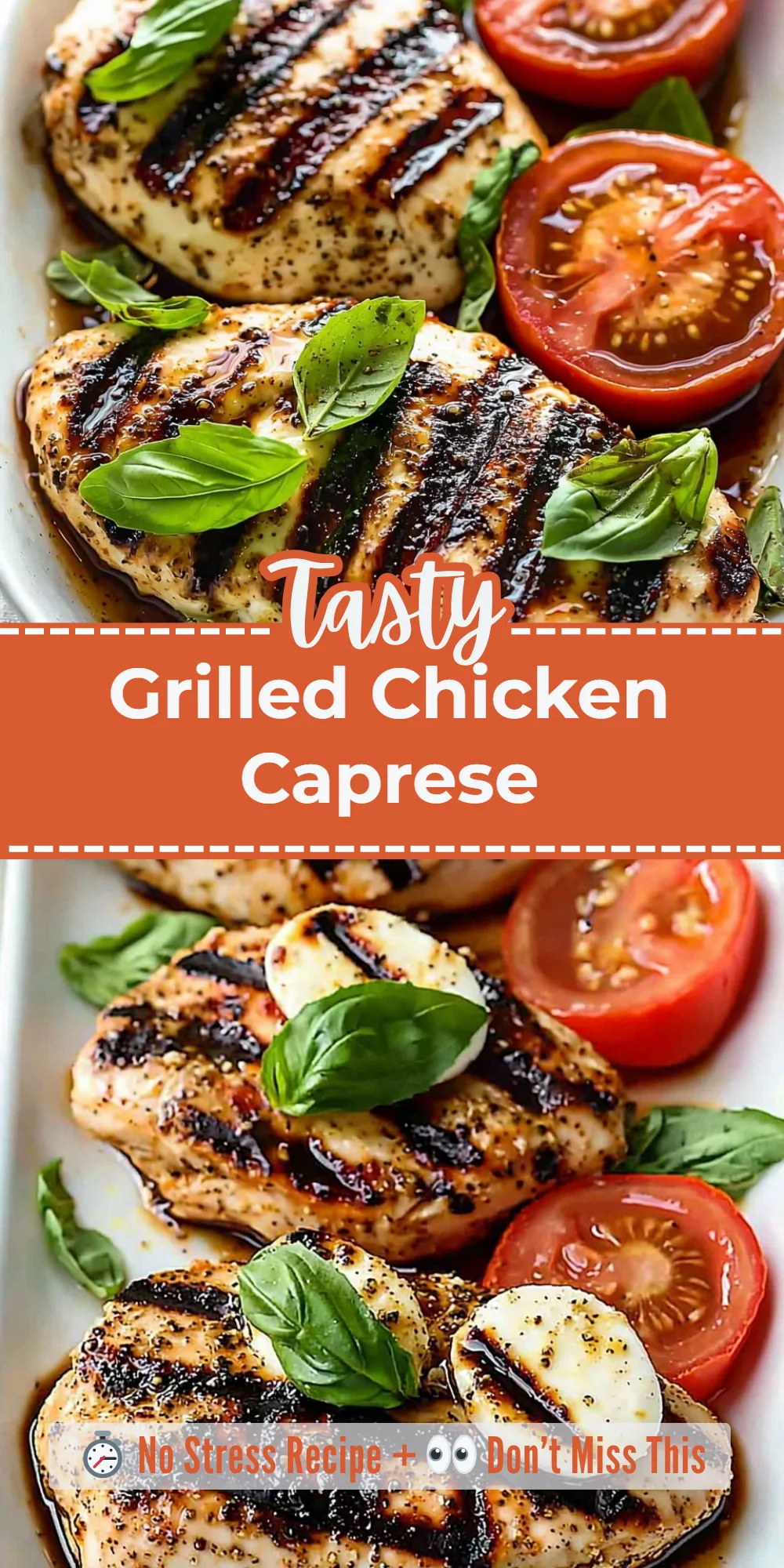 Grilled Chicken Caprese