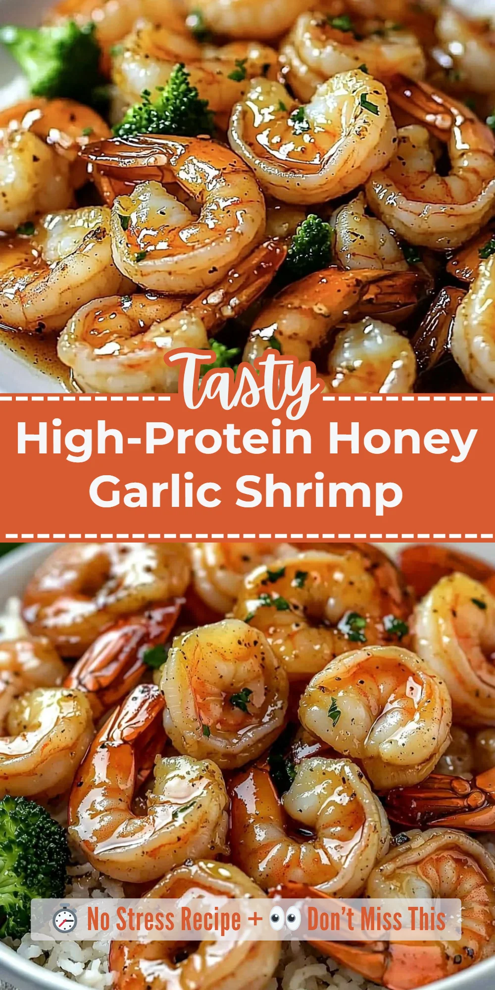 High-Protein Honey Garlic Shrimp