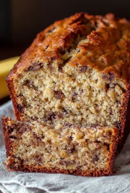 Incredibly moist easy banana bread fresh out of the oven