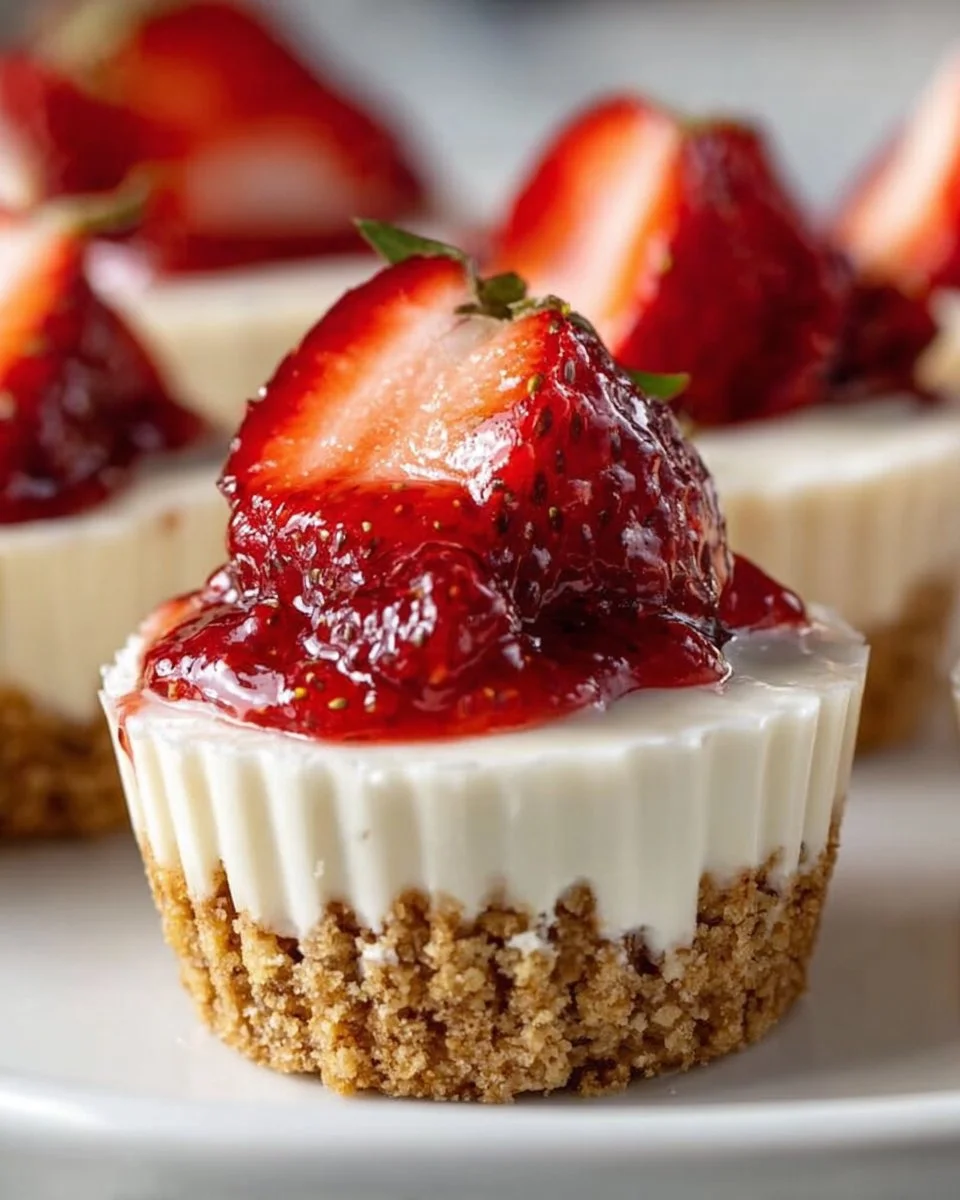 Irresistible No-Bake Mini Cheesecake Cups in 15 Minutes