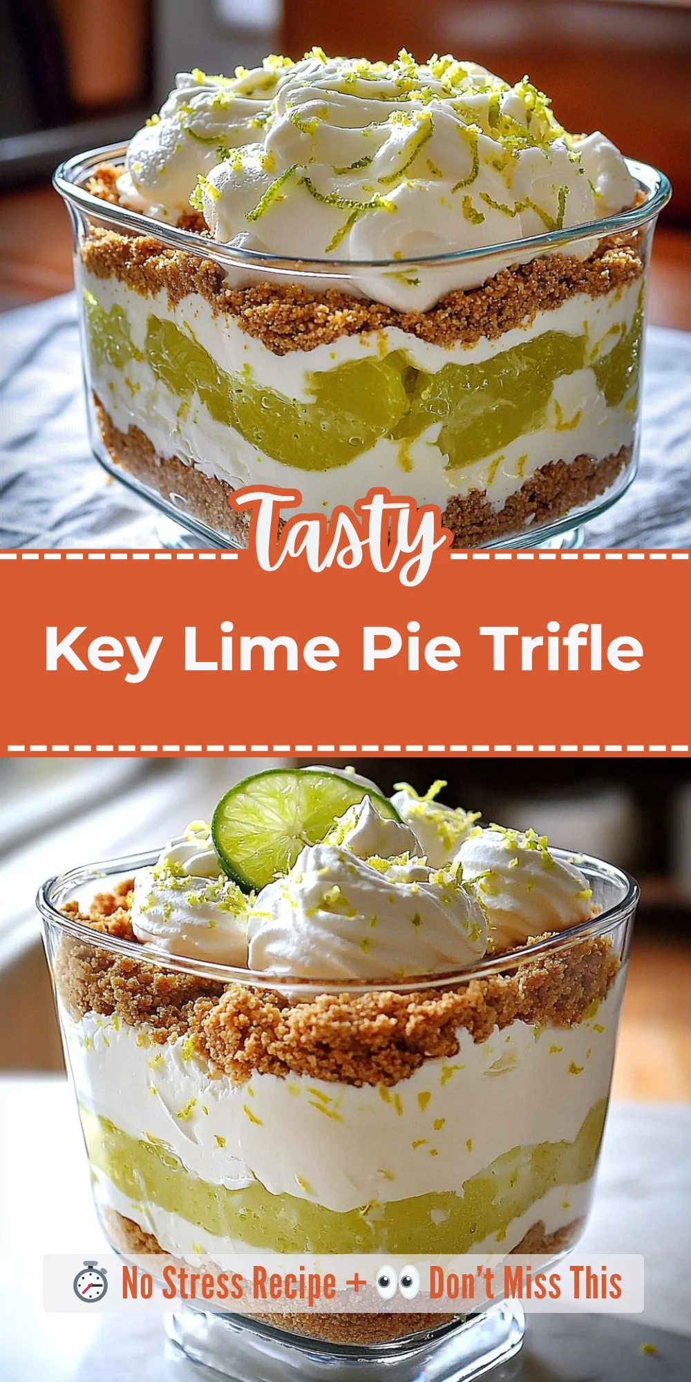 Key Lime Pie Trifle