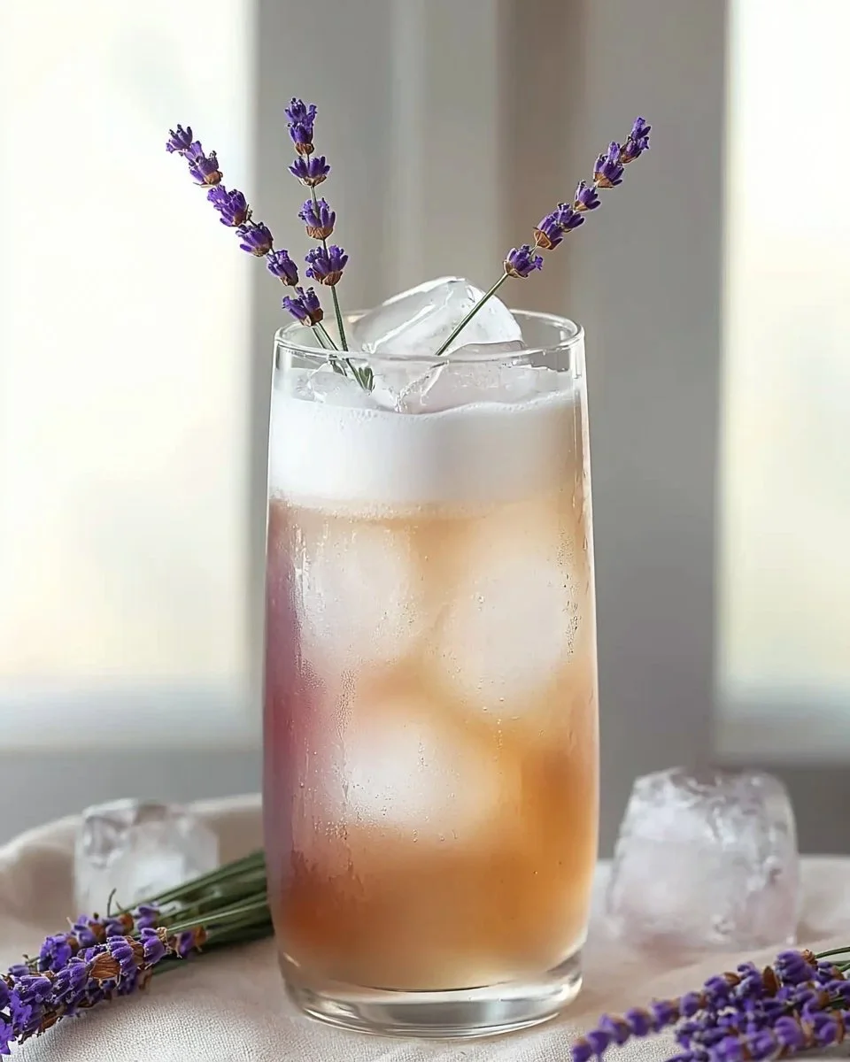 Lavender Vanilla Cream Soda Mocktail