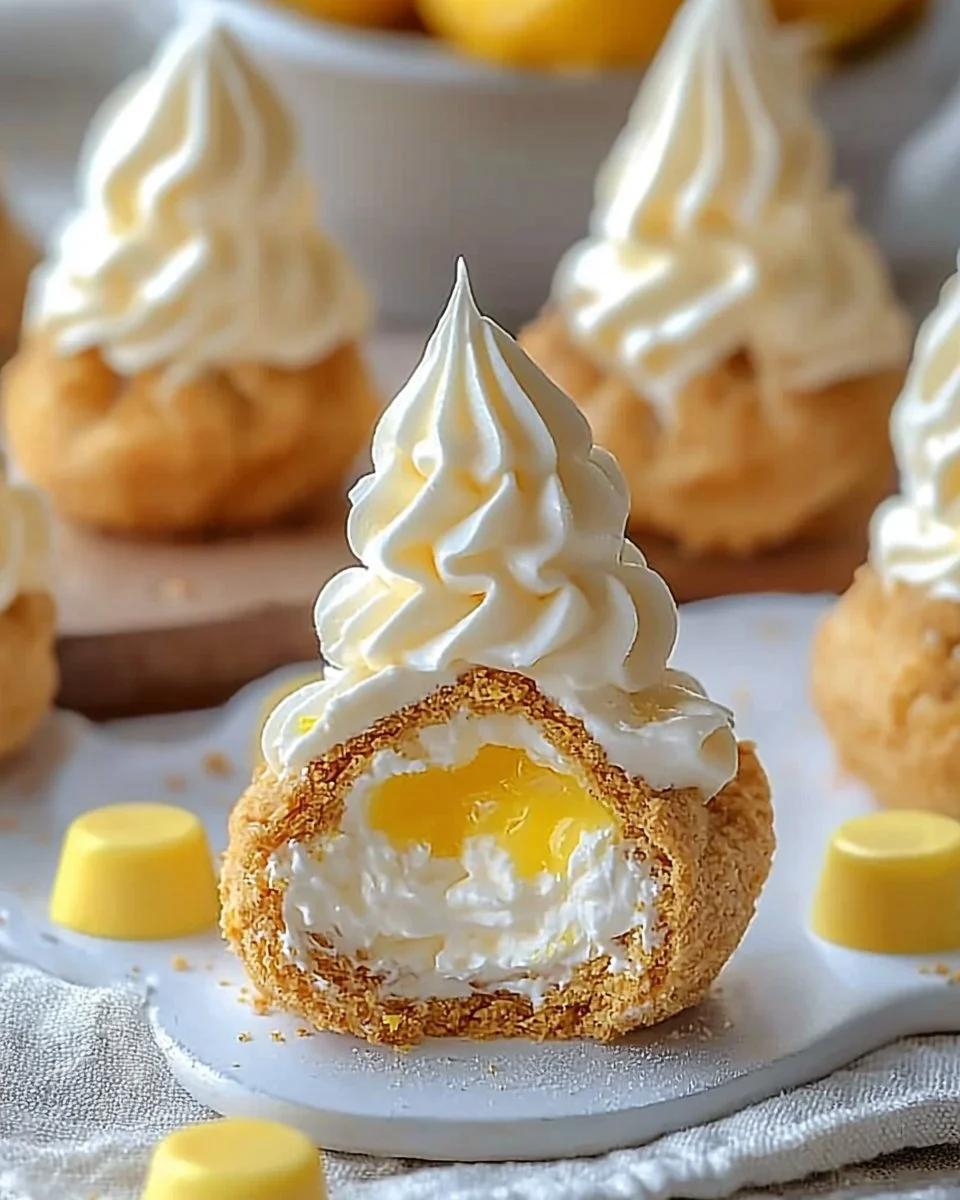 Lemon Cream Puffs