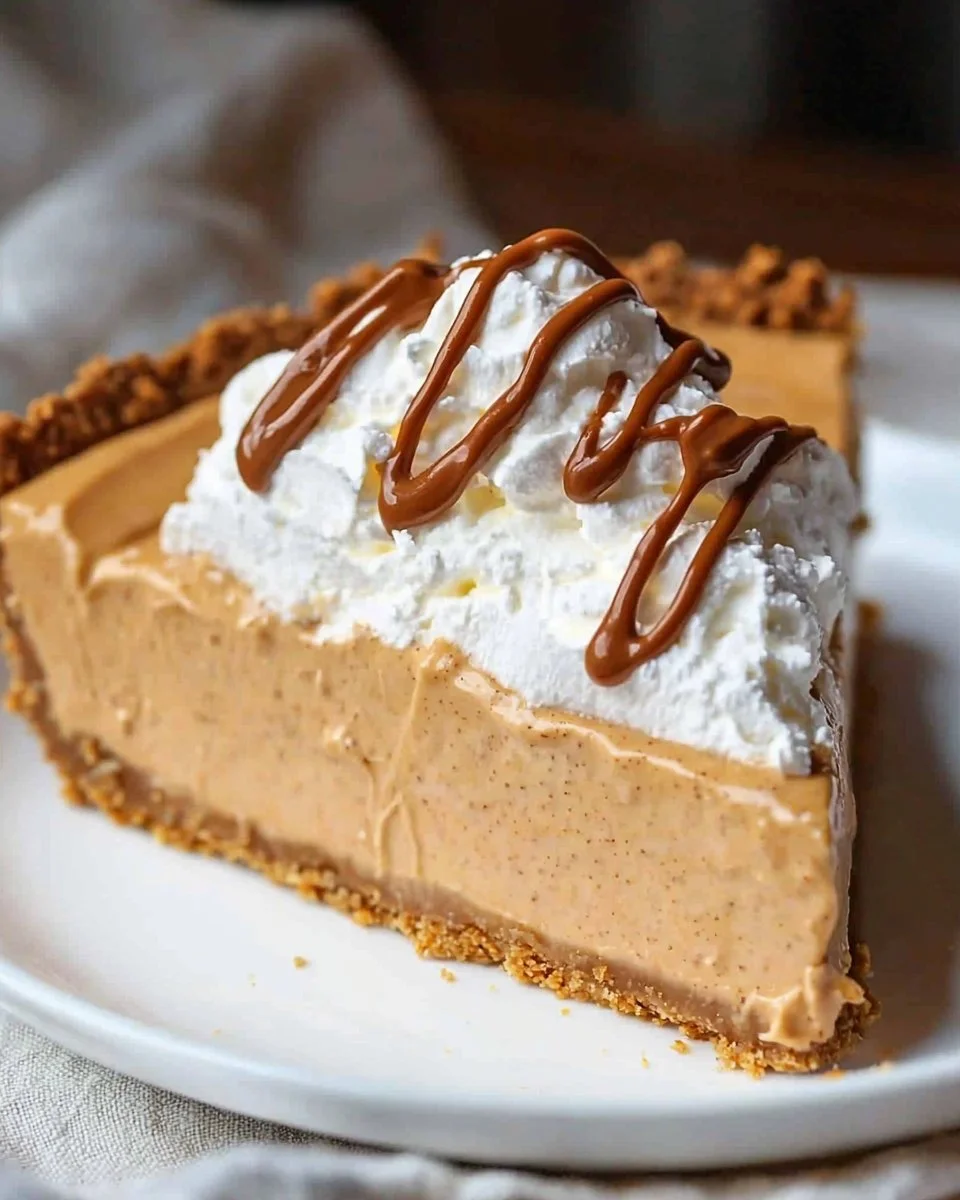 No Bake Peanut Butter Pie
