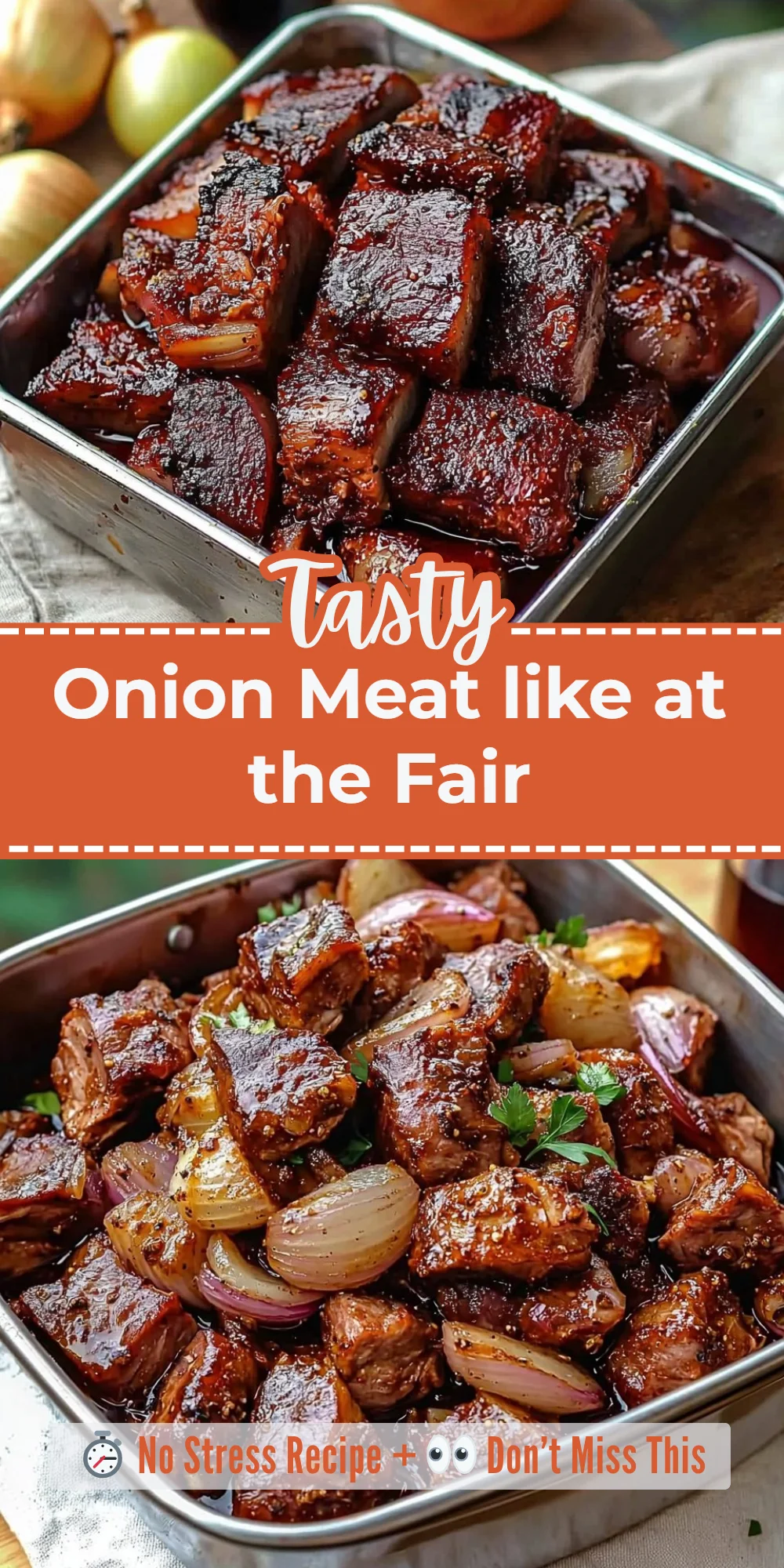 Onion Meat like at the Fair