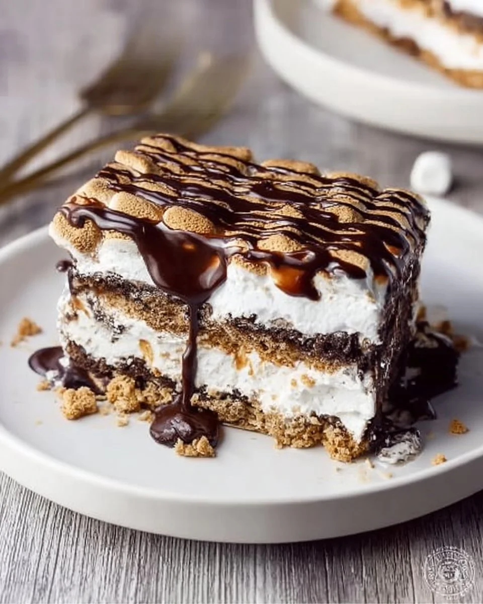 S'mores Icebox Cake