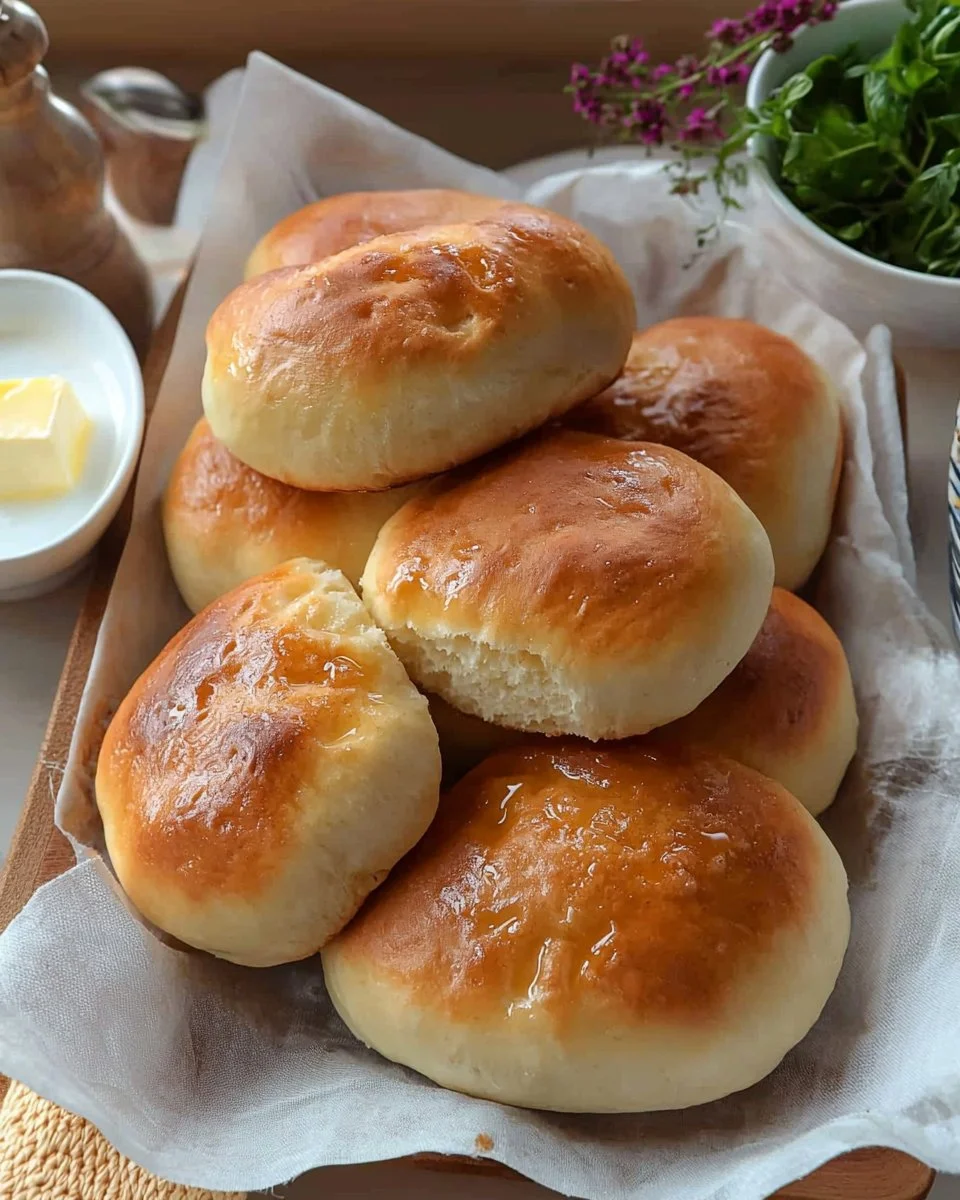 Freshly made soft fried buns golden and fluffy, ideal for snacks and treats.