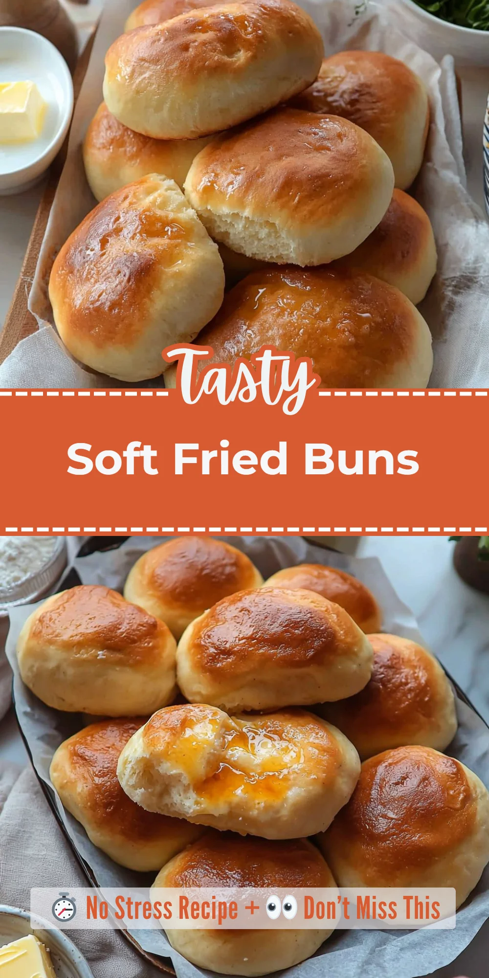 Soft Fried Buns