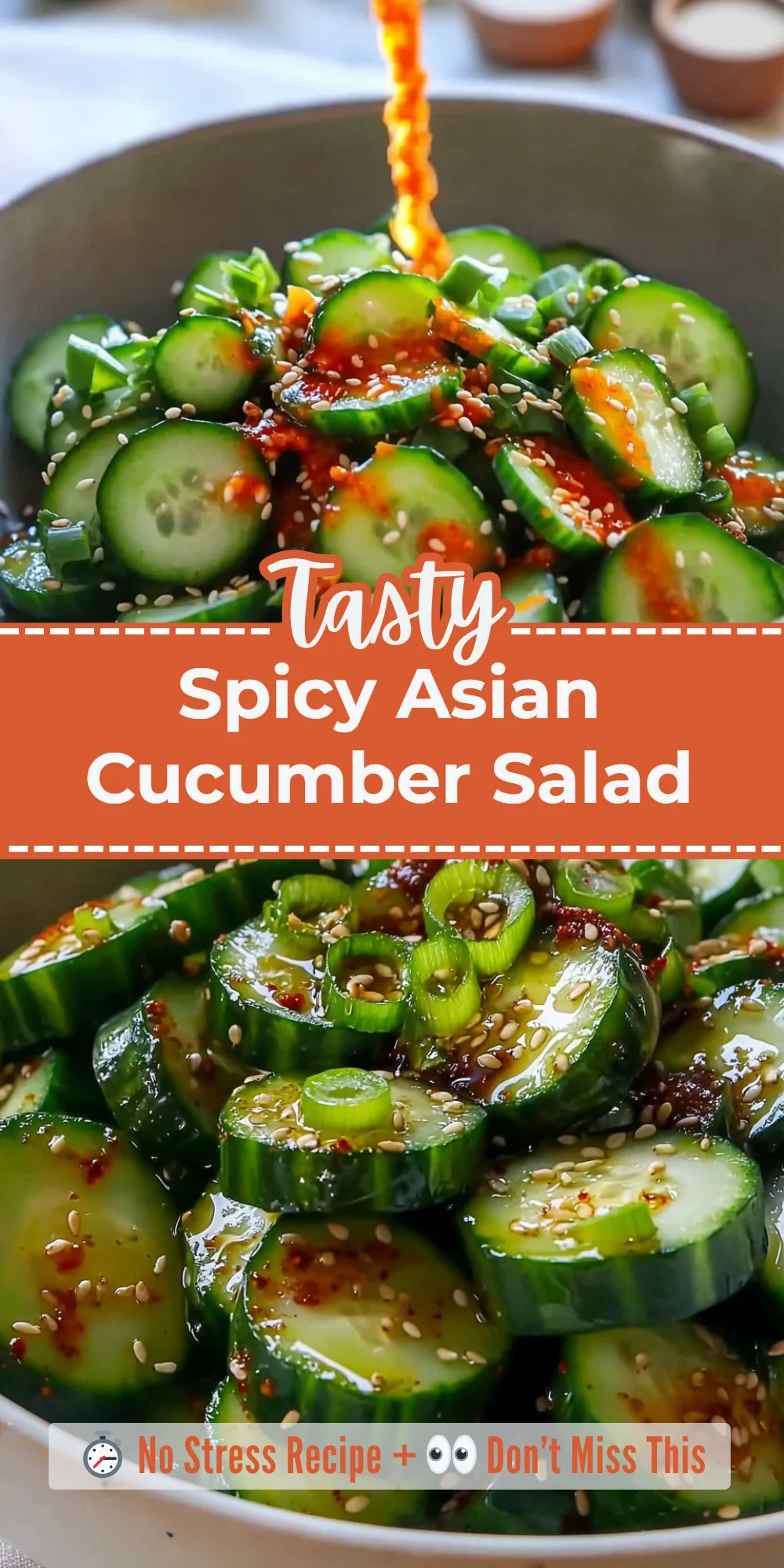 Spicy Asian Cucumber Salad
