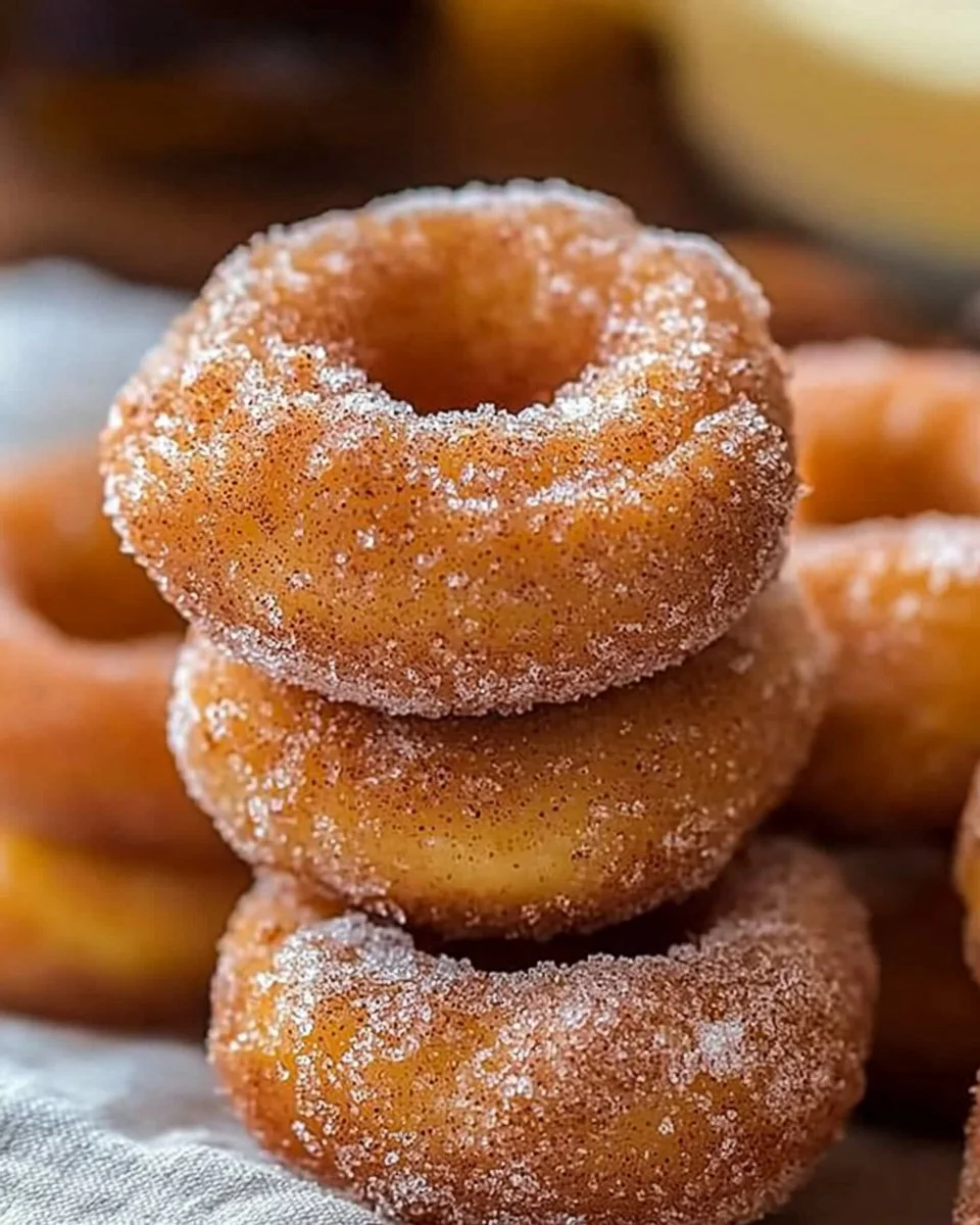 Tasty Churro Donut Bites