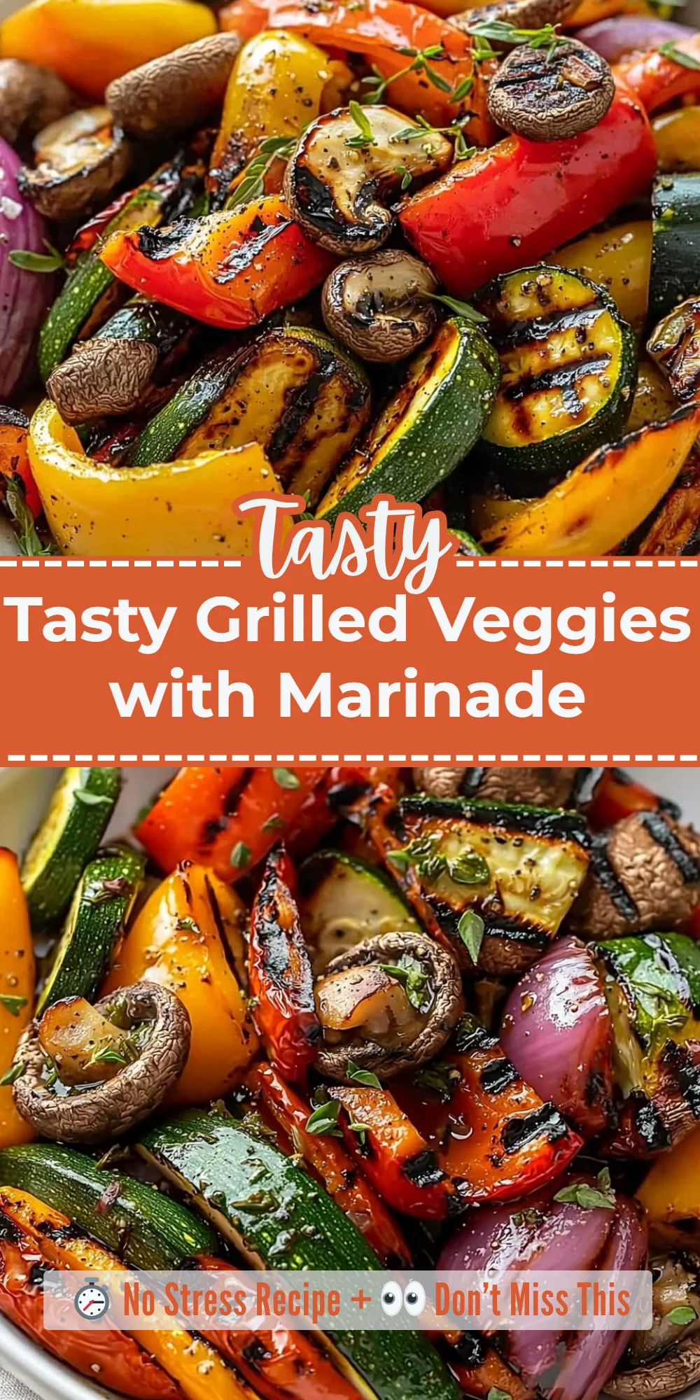 Tasty Grilled Veggies with Marinade
