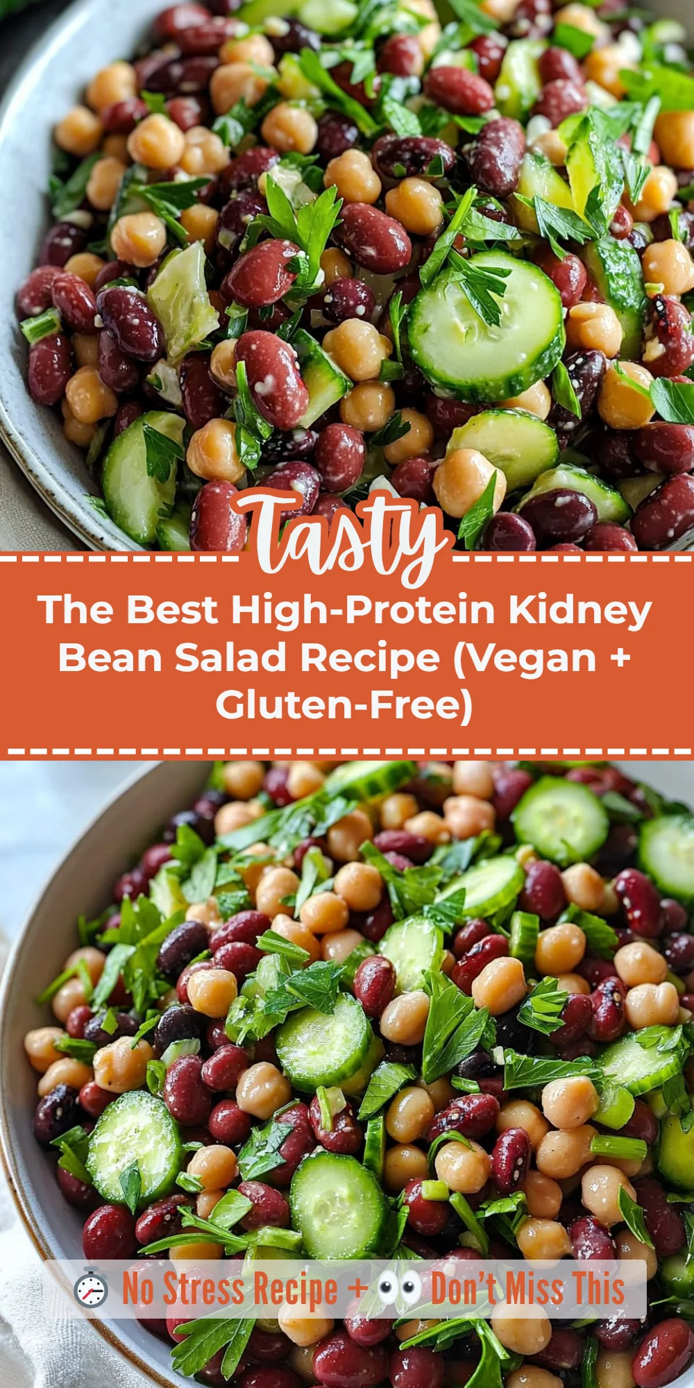 The Best High-Protein Kidney Bean Salad Recipe (Vegan + Gluten-Free)