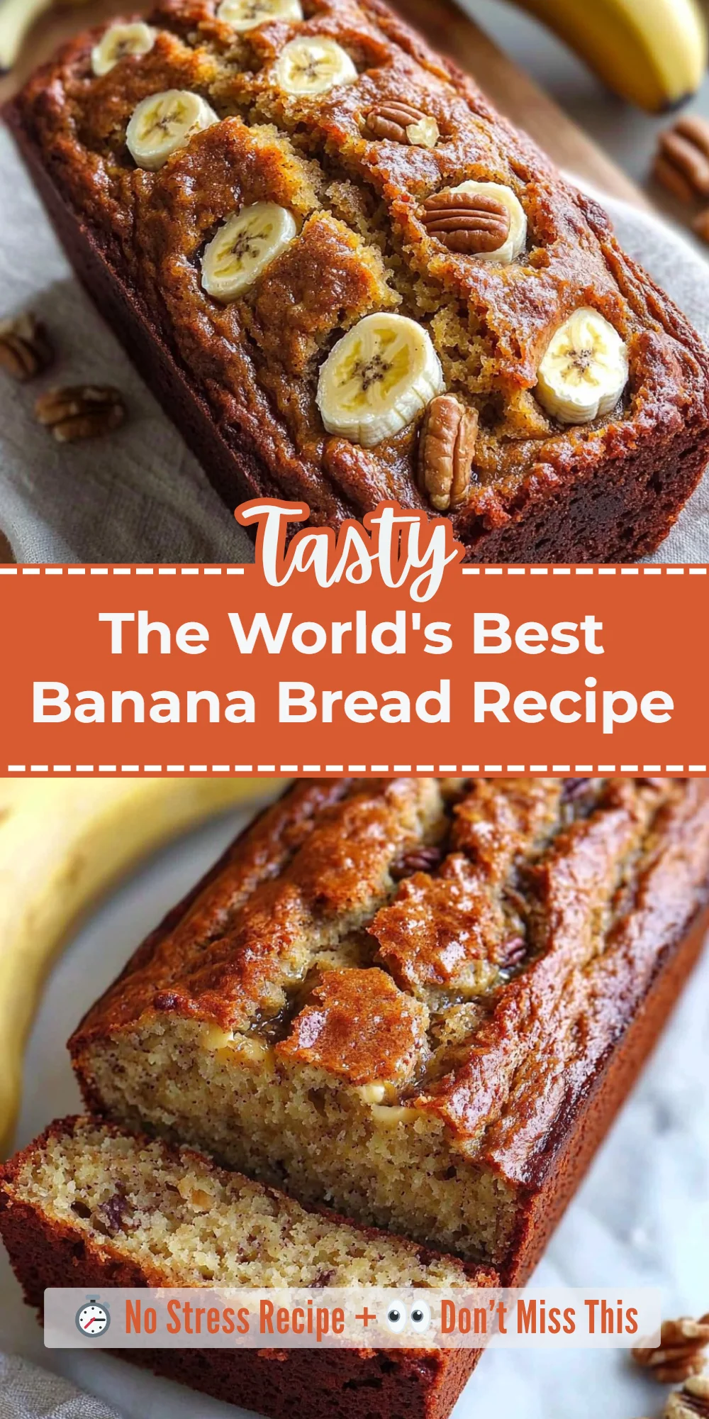 The World's Best Banana Bread Recipe
