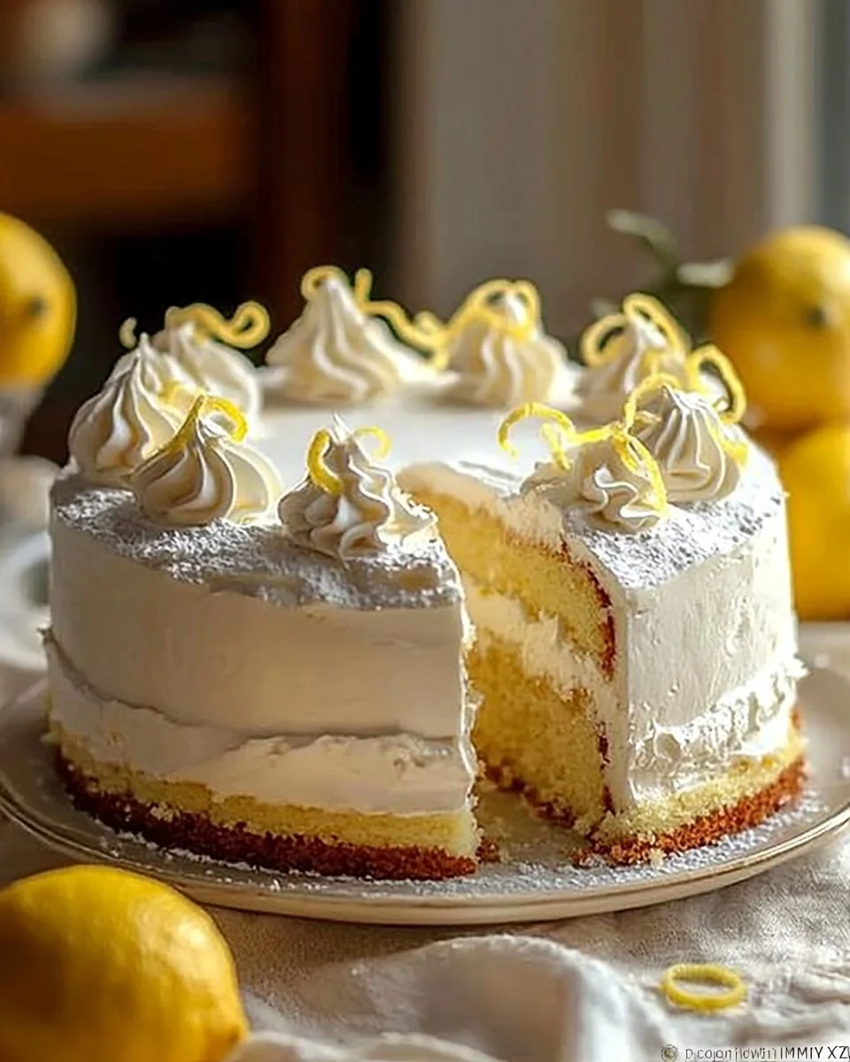 Top 1 Italian Lemon Cream Cake: Irresistible and Luscious