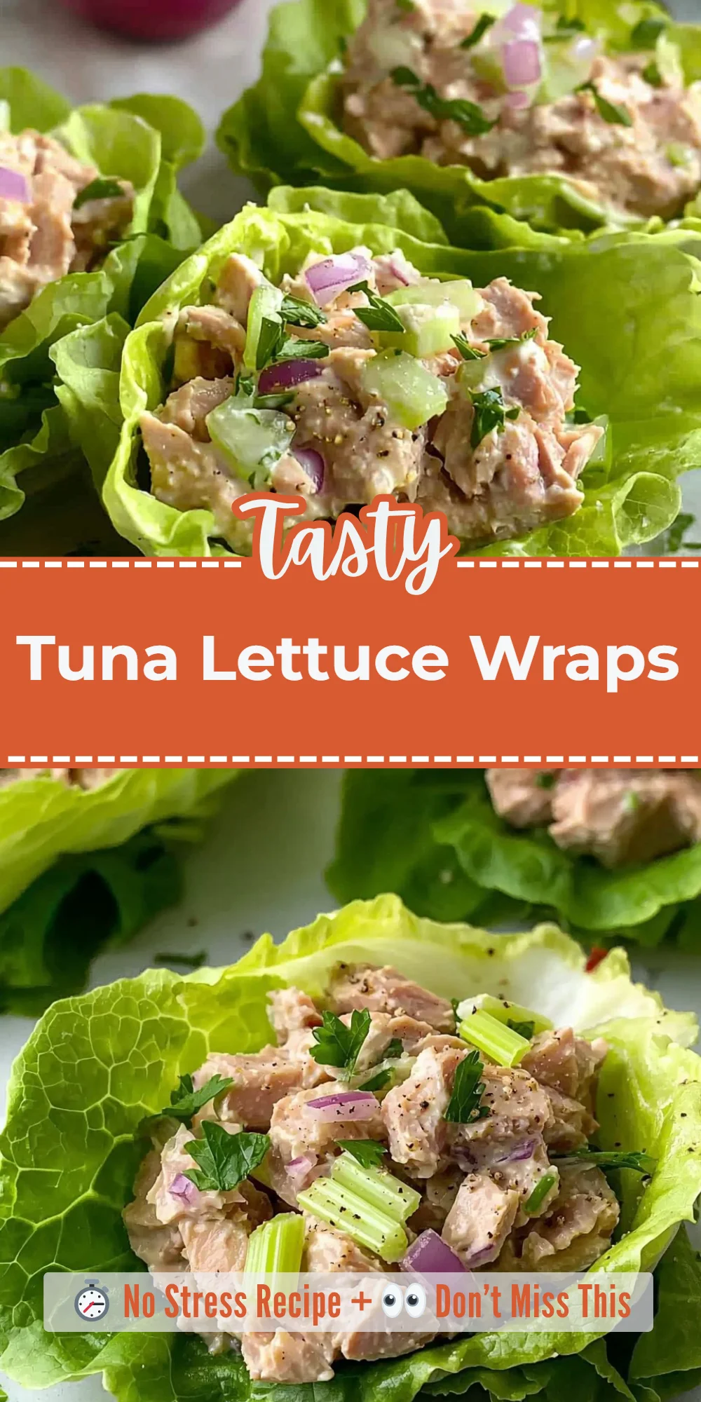 Tuna Lettuce Wraps