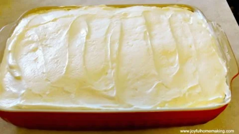 Banana Pudding Poke Cake