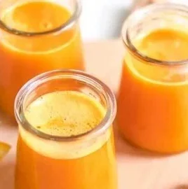 Immunity boosting lemon ginger turmeric shot recipe