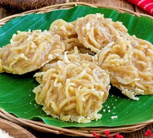 Delicious Bukayo recipe featuring coconut and sugar treats.