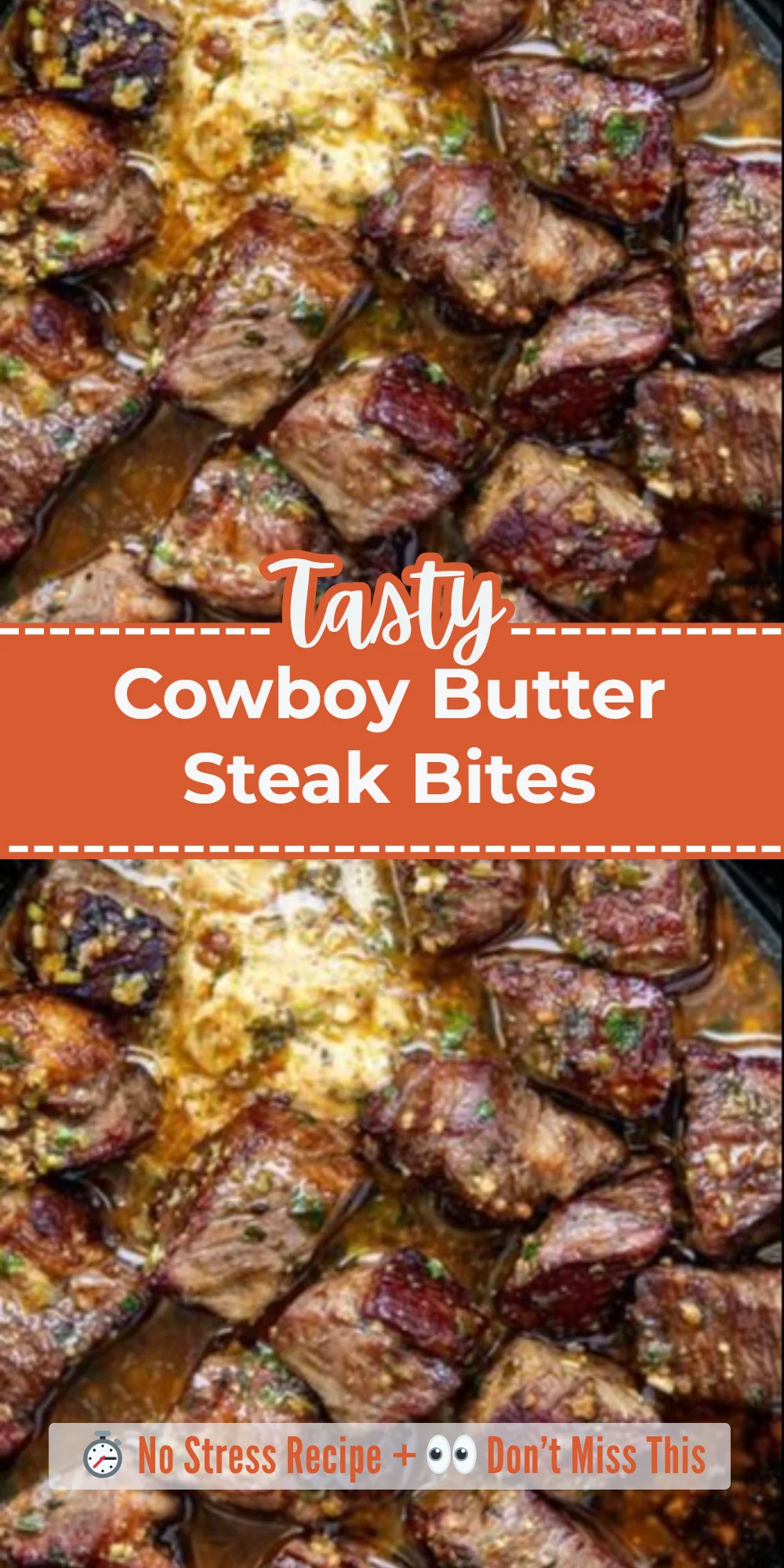 Cowboy Butter Steak Bites